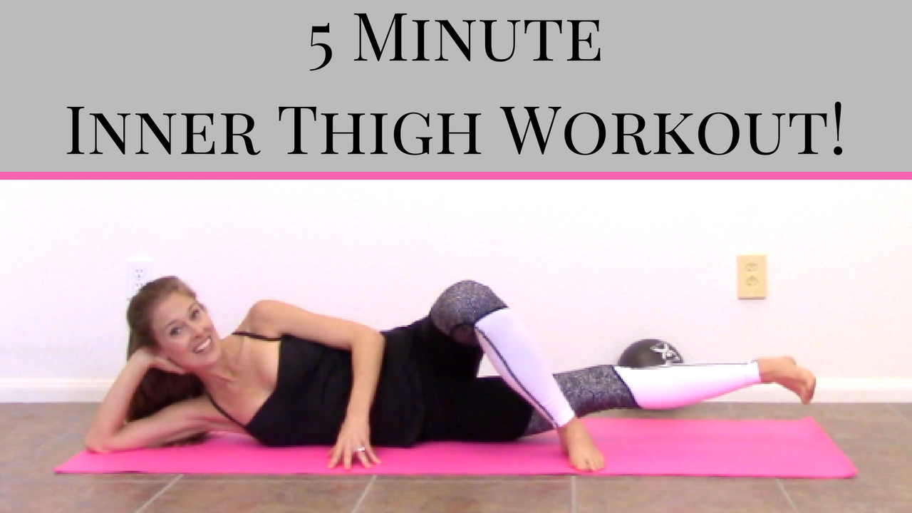 5 Minute Inner Thigh Workout Jessica Valant Pilates